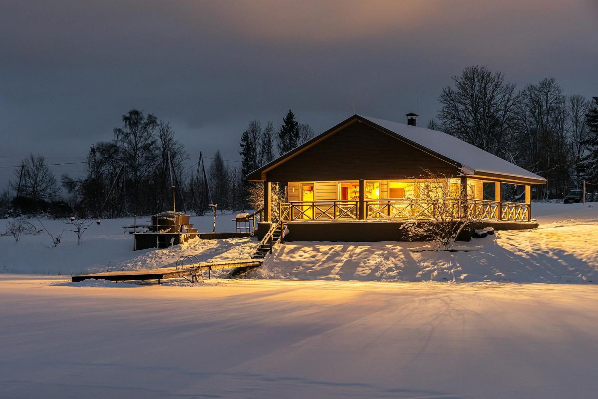 Holiday House "Bruklenes" Talsi Esterno foto